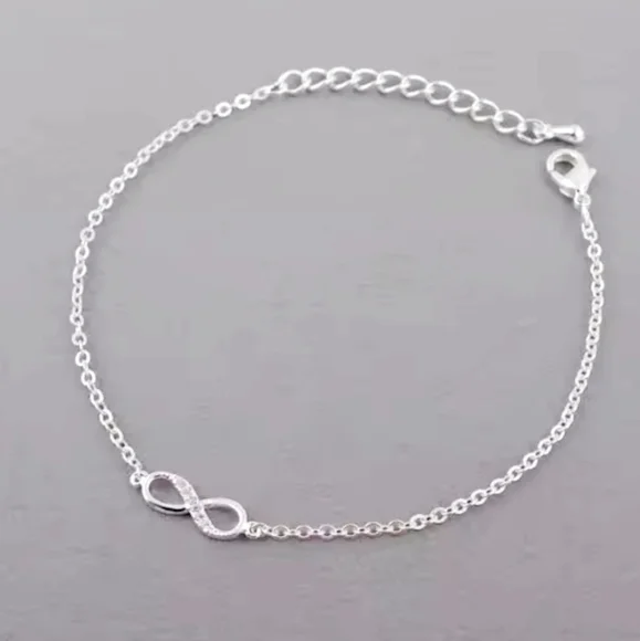 Silver Infinity Bracelet - Picture 3 of 5